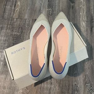 Rothy’s Diamond Metallic Point NIB